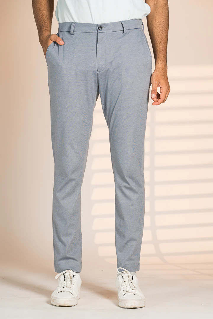 Steel Grey Power-Stretch Pants - Image 3
