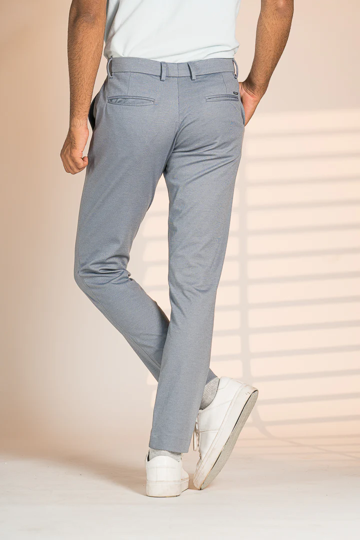Steel Grey Power-Stretch Pants - Image 8