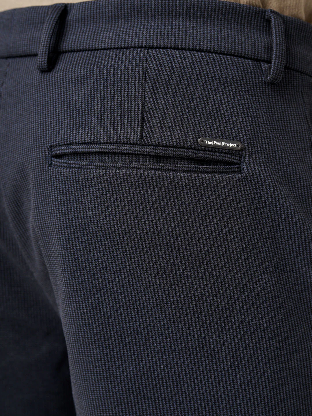 Storm Grey Houndstooth Power-Stretch Pants - Image 7