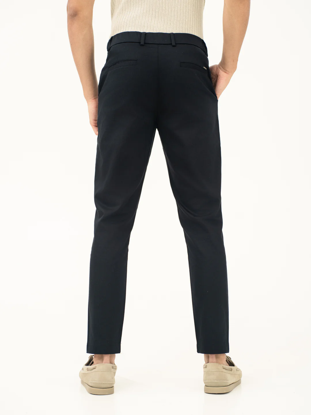 Stormguard Black Slim Fit Stretch Chinos - Image 7
