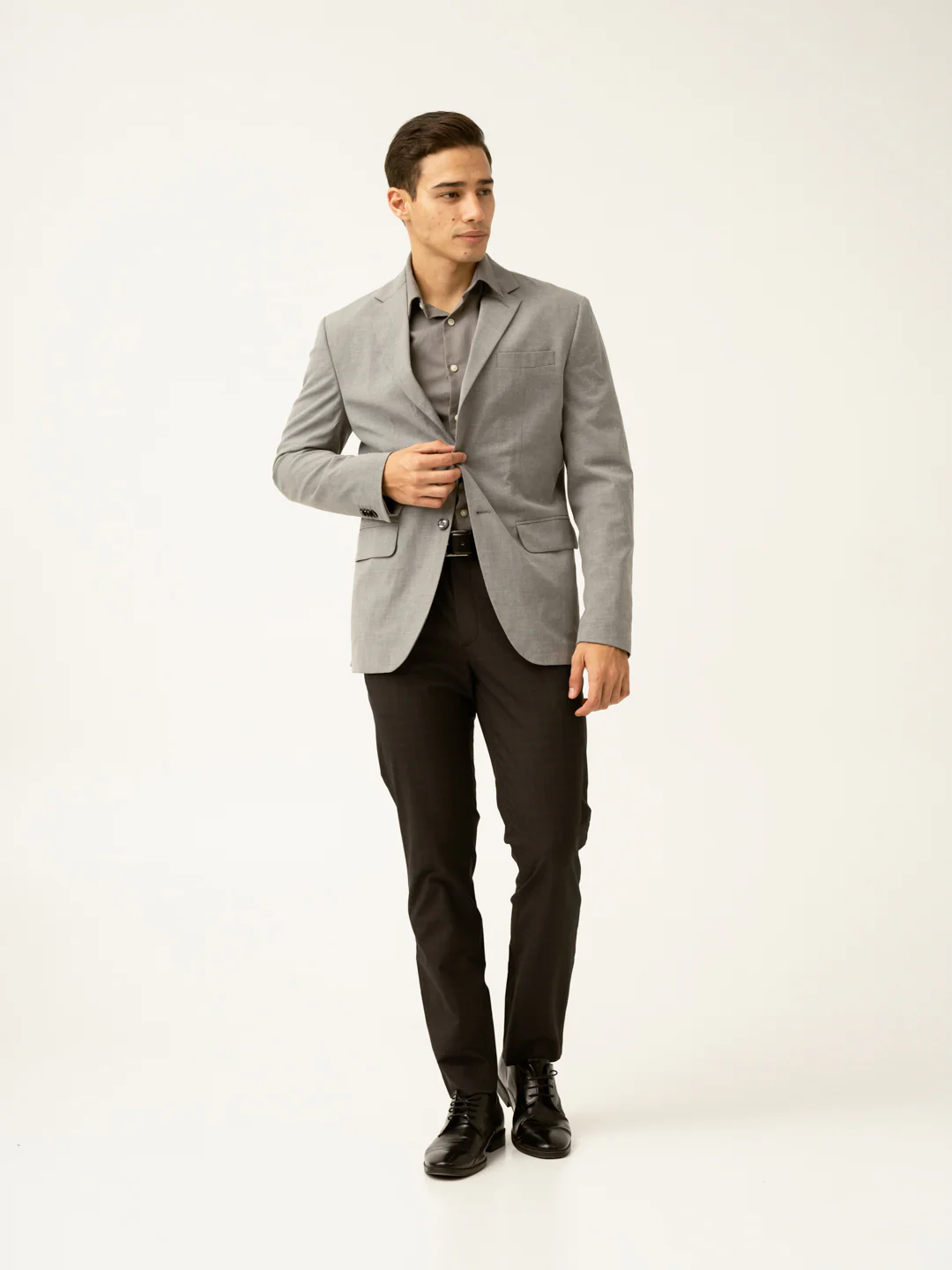 Submarine Black Checks Formal Pants - Image 14