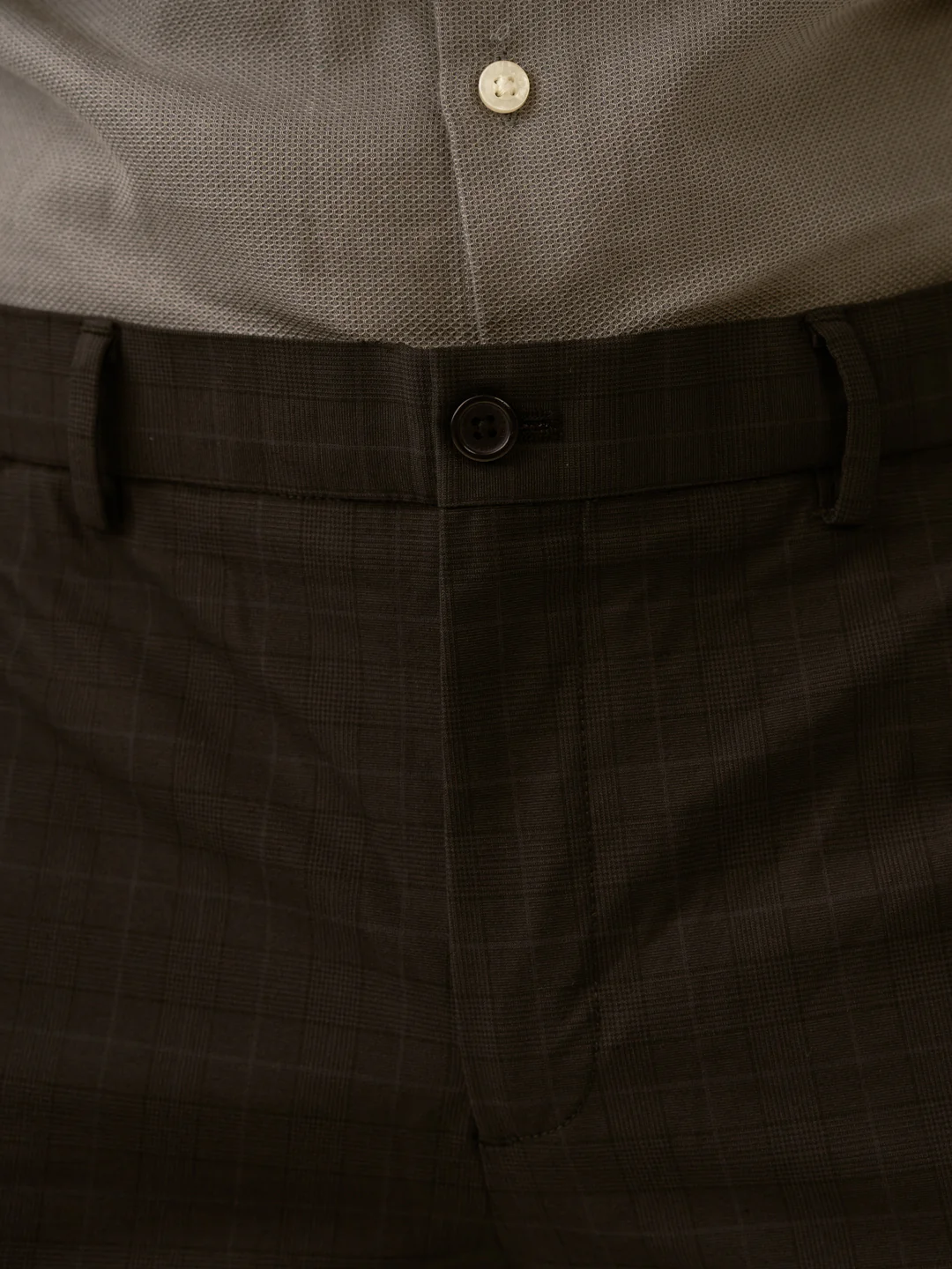 Submarine Black Checks Formal Pants - Image 8