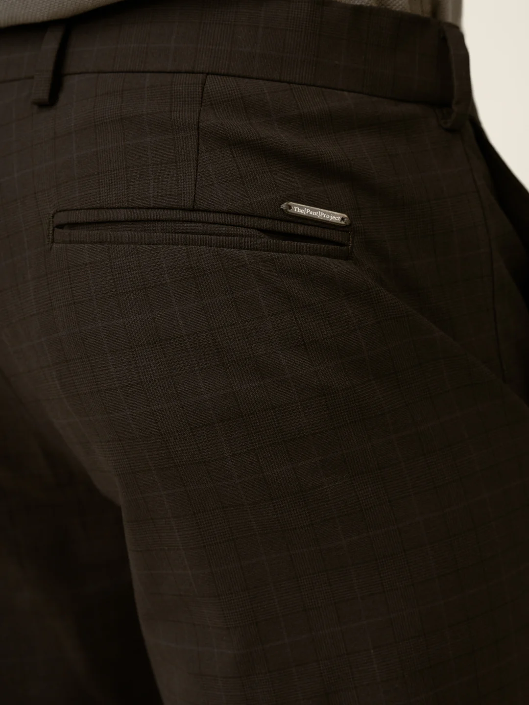 Submarine Black Checks Formal Pants - Image 9