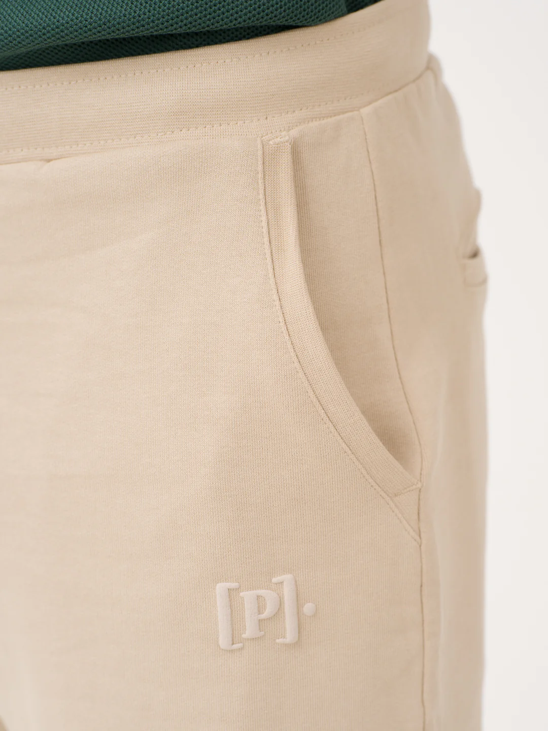 Sunbaked Beige Relaxed Fit Sweatshorts - Image 10