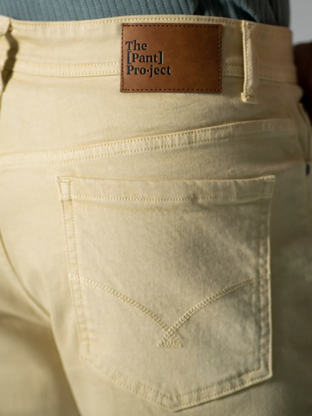 Sunbeam Beige Relaxed Fit Jeans - Image 6