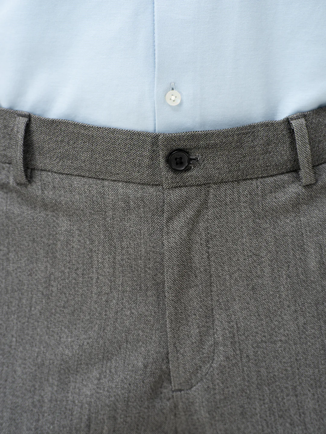 Tarmac Black & White Textured Water Repellent Relaxed Fit Stretch Formal Pants - Image 9