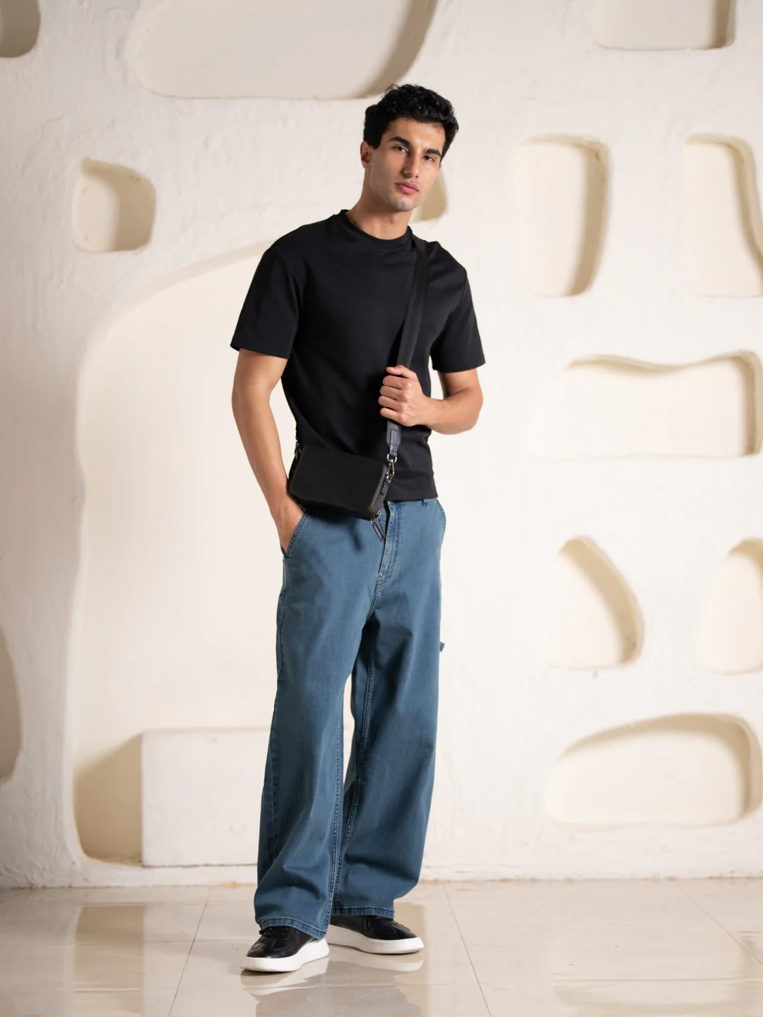 Tempest Blue Baggy Fit Jeans - Image 6