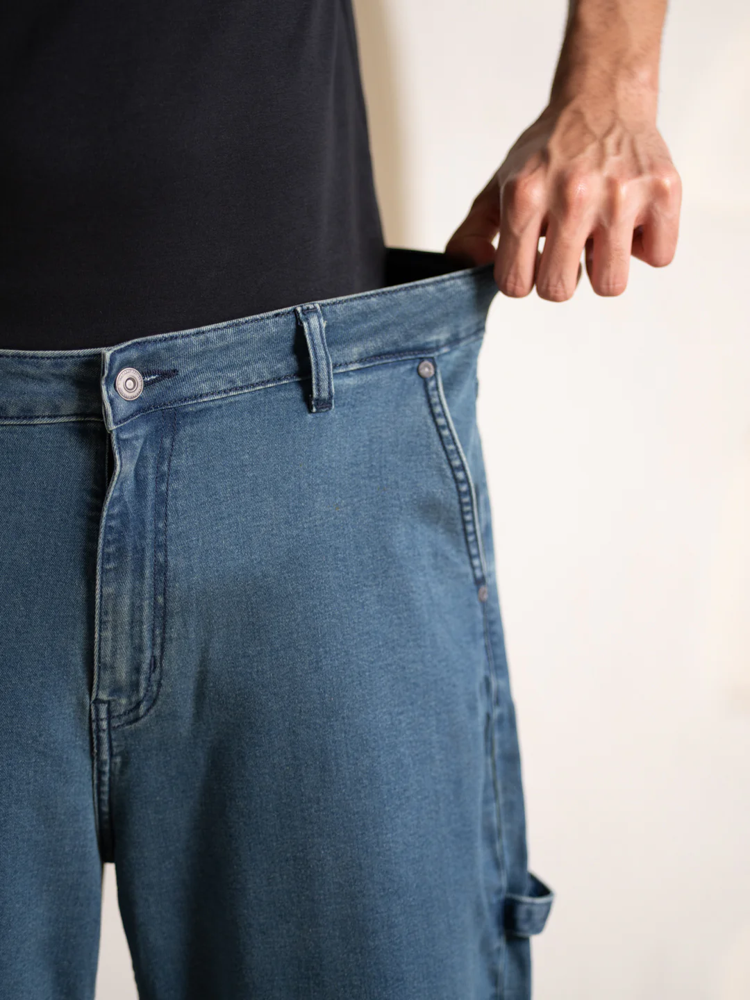 Tempest Blue Baggy Fit Jeans - Image 9