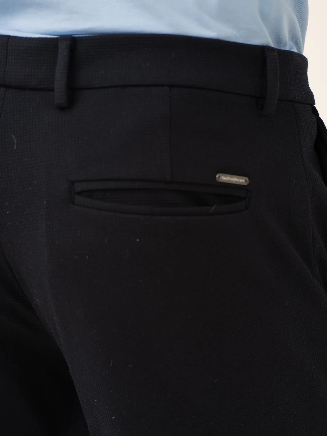 Terminal Navy Waffle Textured Power-Stretch Pants - Image 11