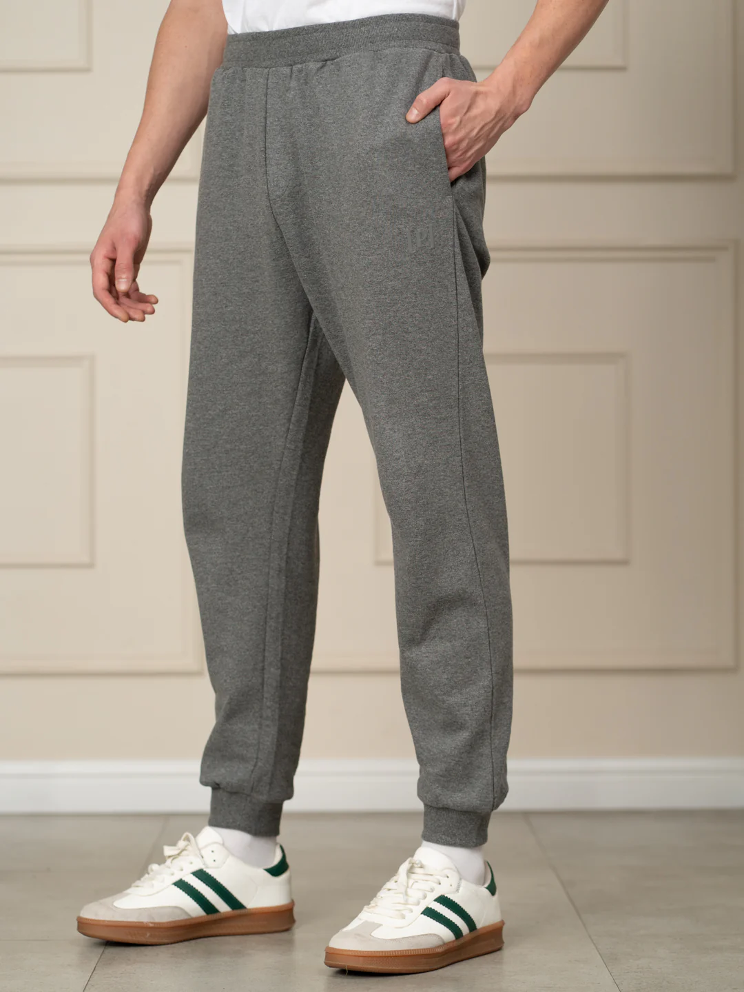 Thorne Grey Tapered Fit Joggers - Image 8
