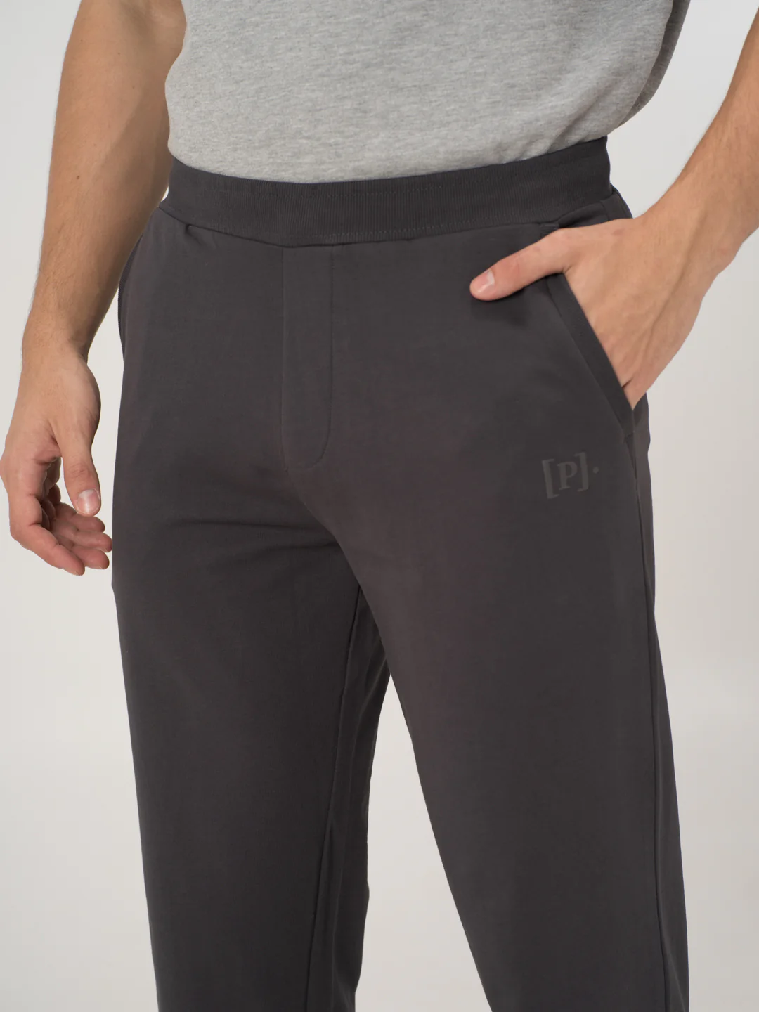 Thunderstorm Grey Cotton Sweatpants - Image 10