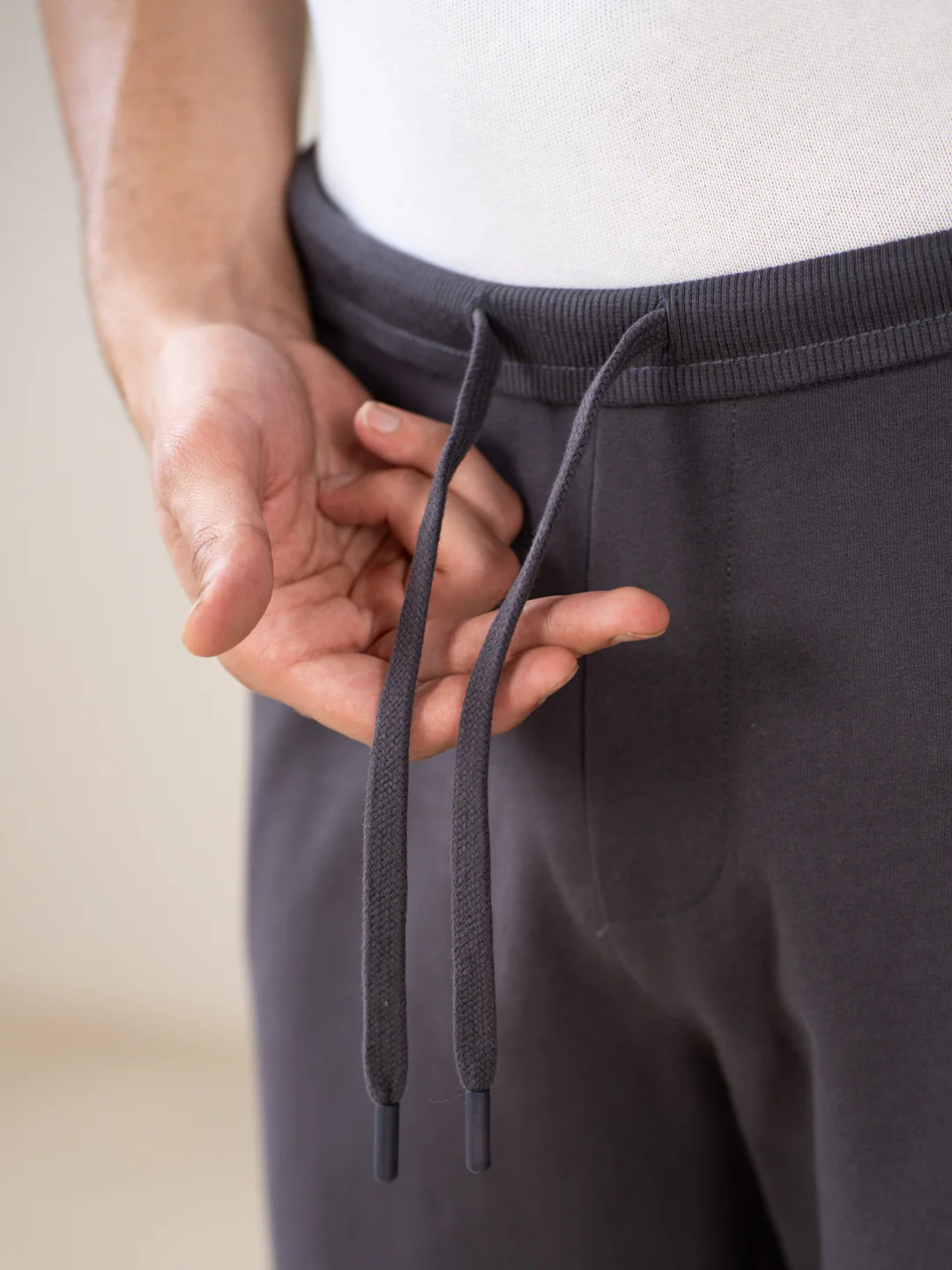Thunderstorm Grey Cotton Sweatpants - Image 6