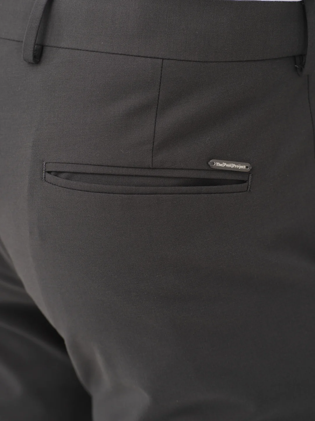 Timeless Grey Relaxed Fit Stretch Formal Pants - Image 9