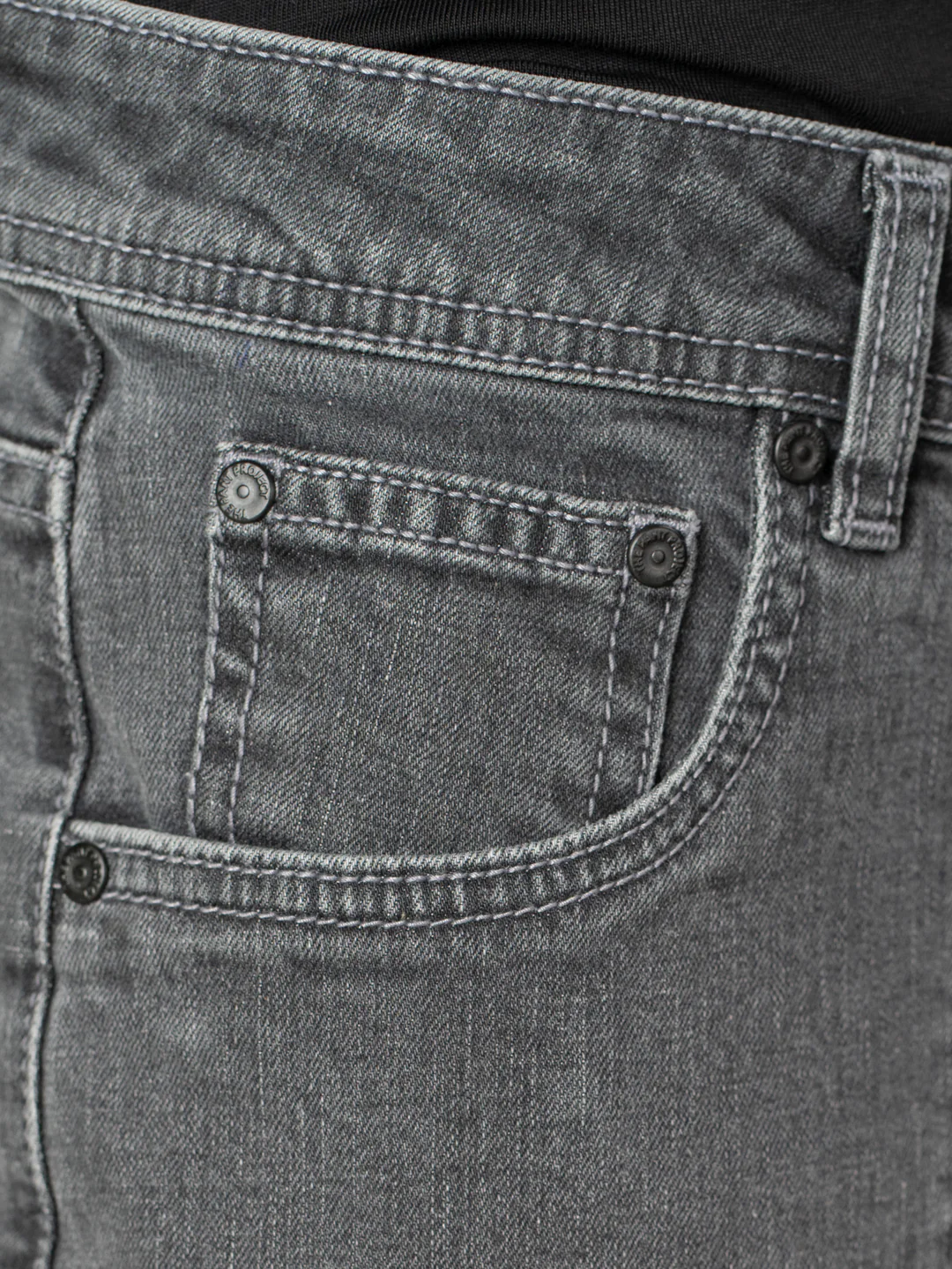 Trail Grey Relaxed Fit Denim Cargos - Image 9