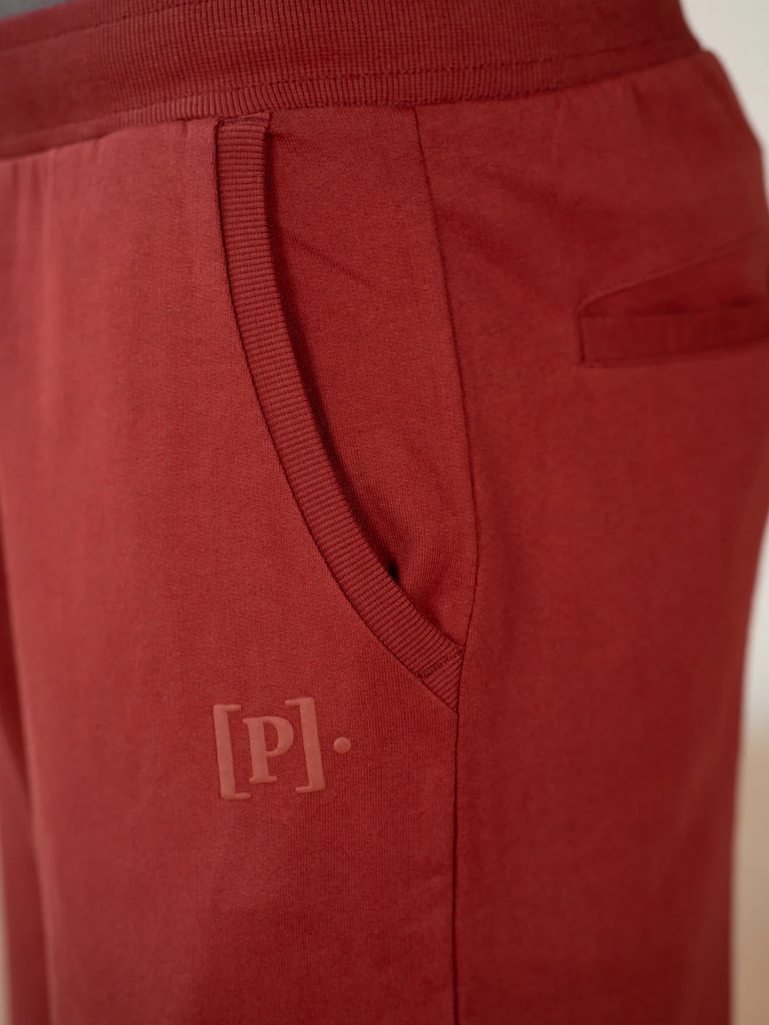Trail Red Cotton Sweatpants - Image 8