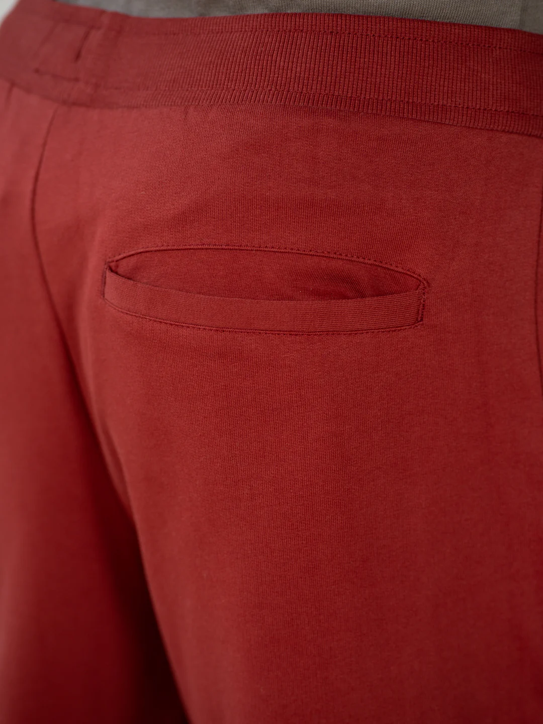 Trail Red Cotton Sweatpants - Image 9