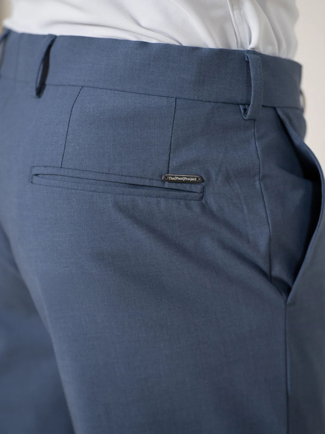 True Blue Relaxed Fit Stretch Formal Pants - Image 8
