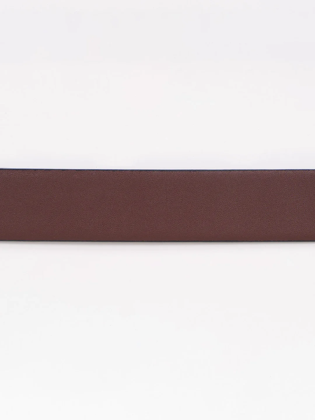 Truffle Brown Leather Reversible Belt - Image 3