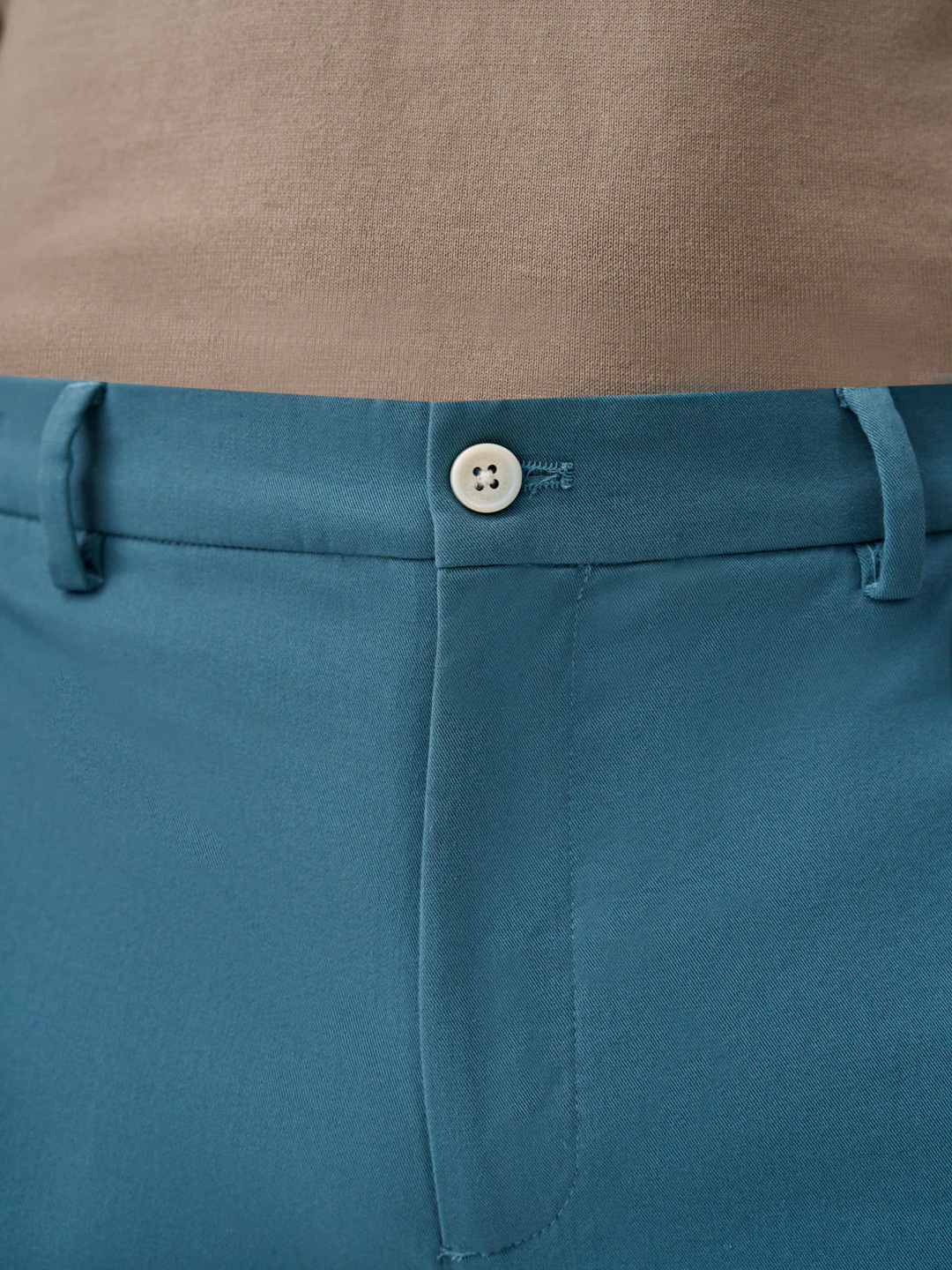 Tulum Turquoise Stretch Chinos - Image 10