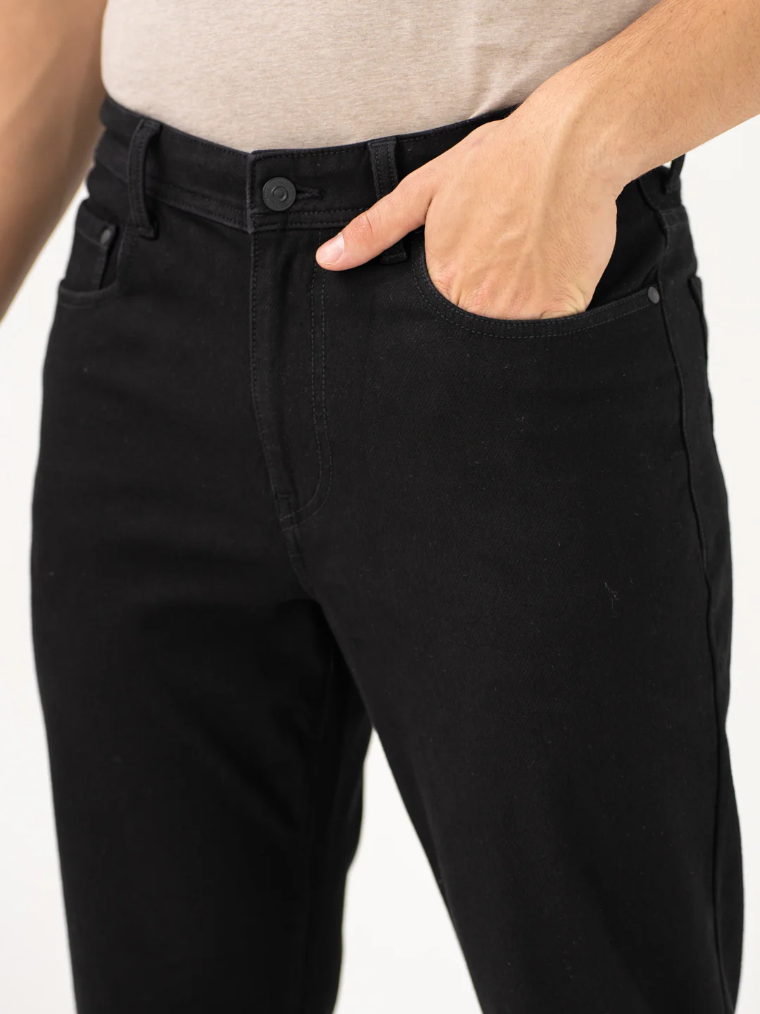 Twilight Black Relaxed Fit Pro-Stretch Jeans - Image 12