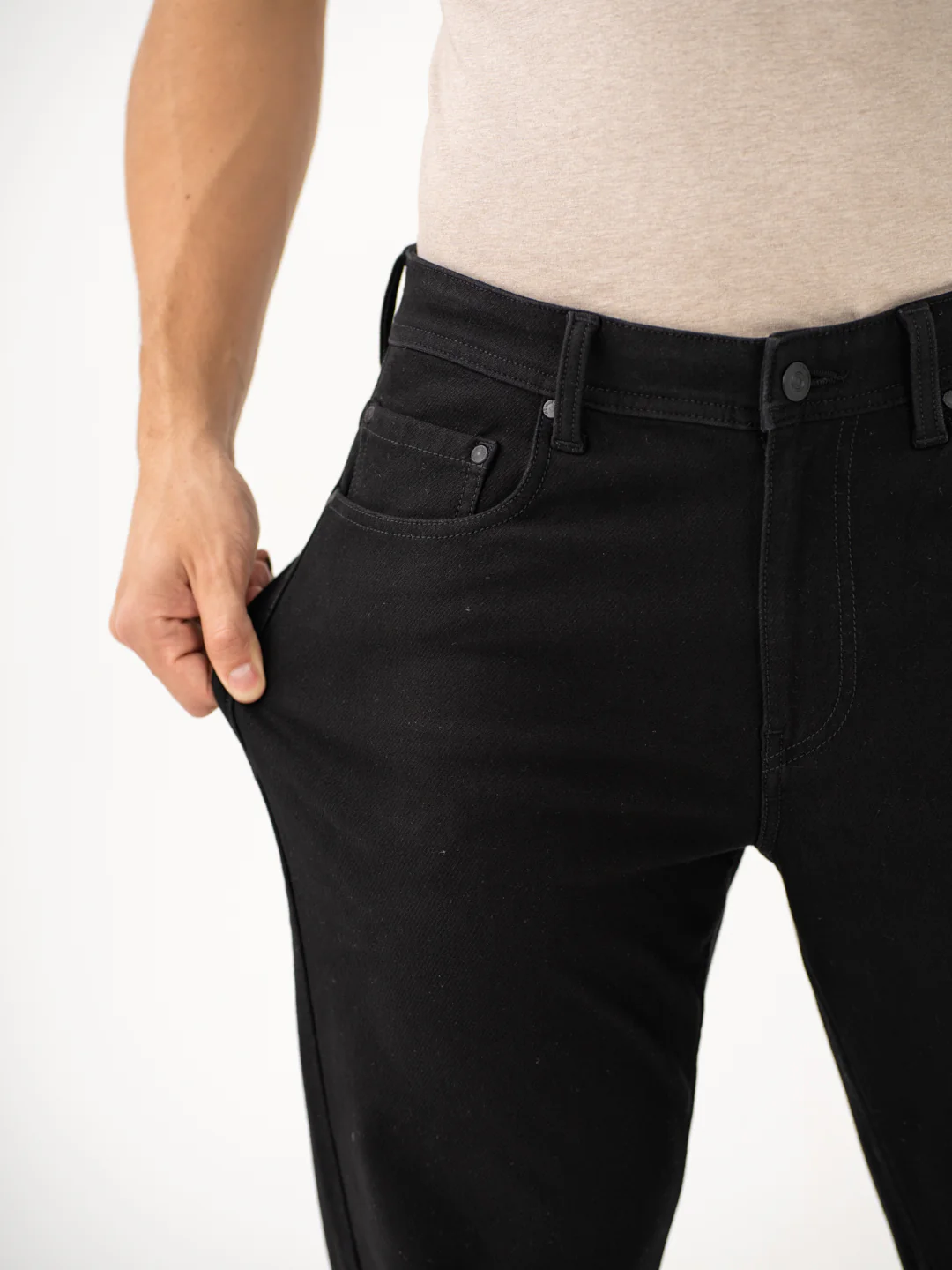 Twilight Black Relaxed Fit Pro-Stretch Jeans - Image 5