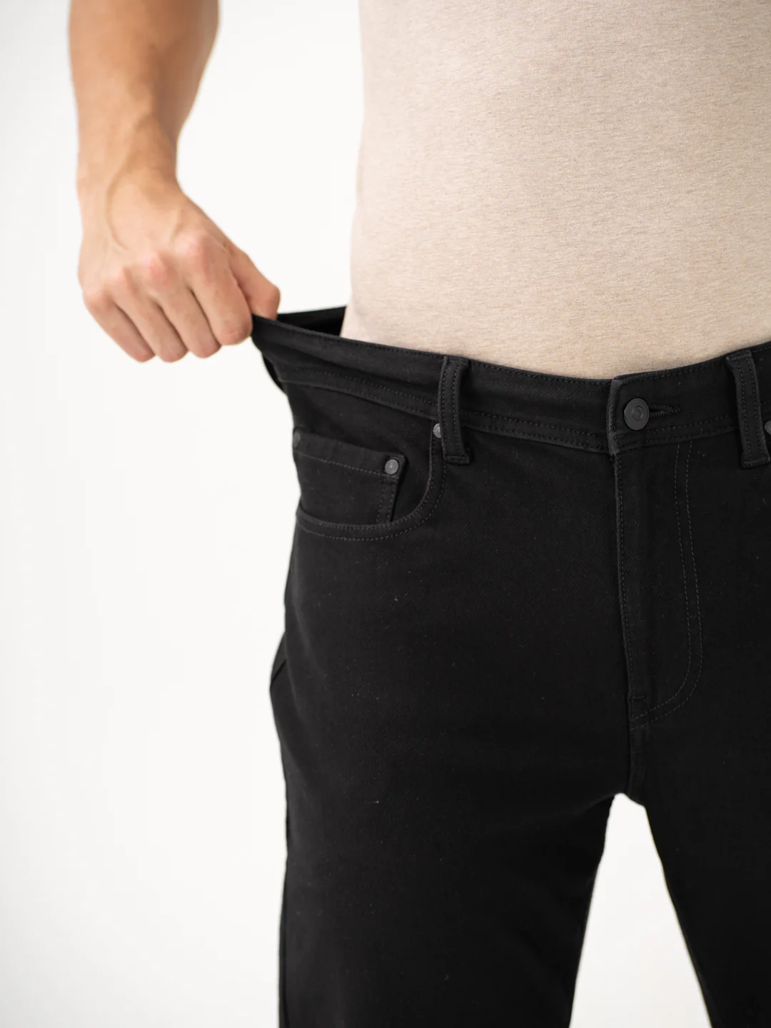 Twilight Black Relaxed Fit Pro-Stretch Jeans - Image 6