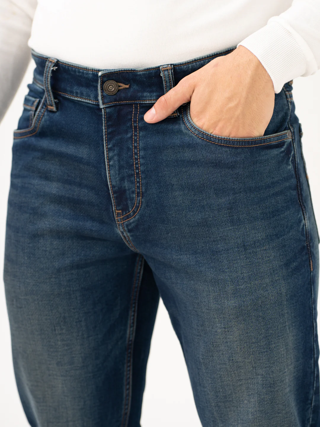 Urban Indigo Luxury Relaxed Fit Jeans - Image 12