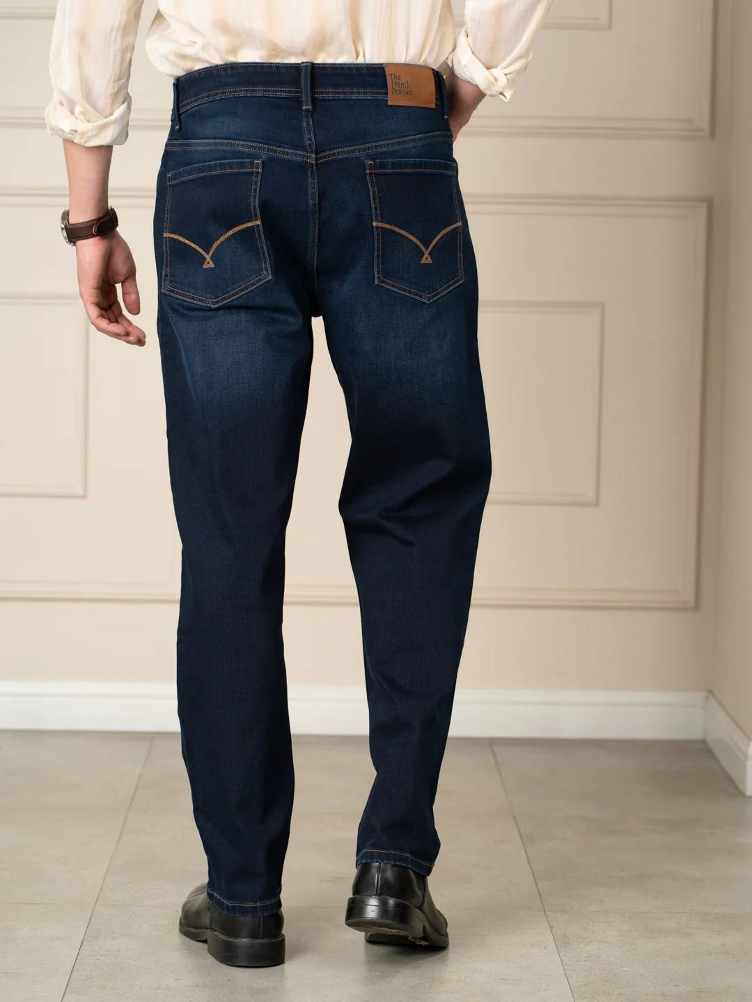 Venice Indigo Relaxed Fit Jeans - Image 6