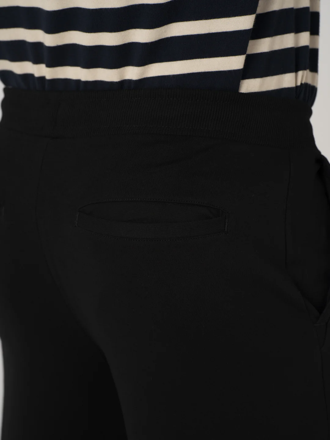 Vinyl Black Cotton Sweatpants - Image 11