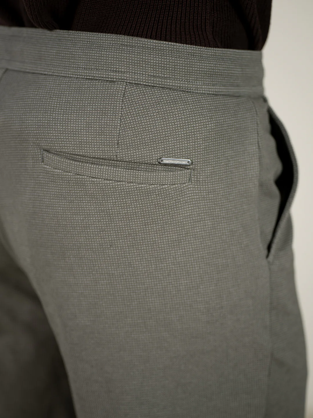 Viren Green Relaxed Fit Power Stretch Korean Pintuck Pants - Image 7