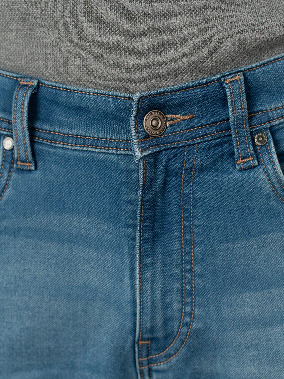 Walking Blue Tinted Relaxed Fit Jeans - Image 9