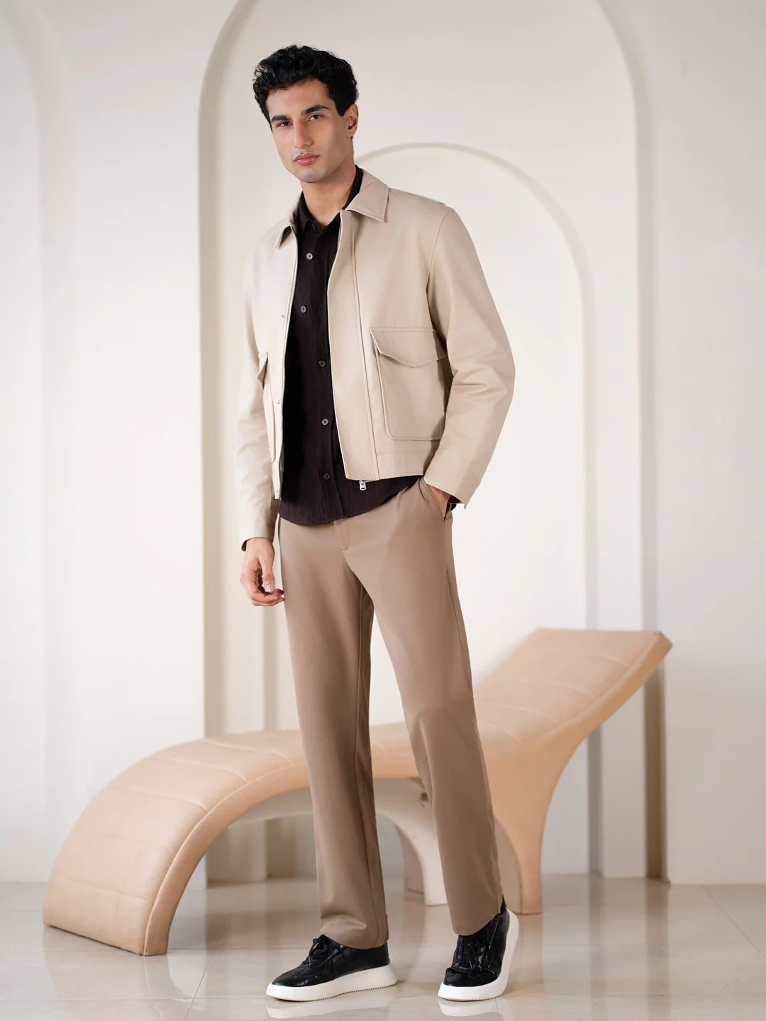 Waypoint Khaki Stretchable Travel Pants - Image 2