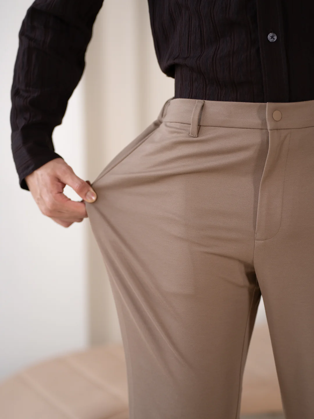 Waypoint Khaki Stretchable Travel Pants - Image 3