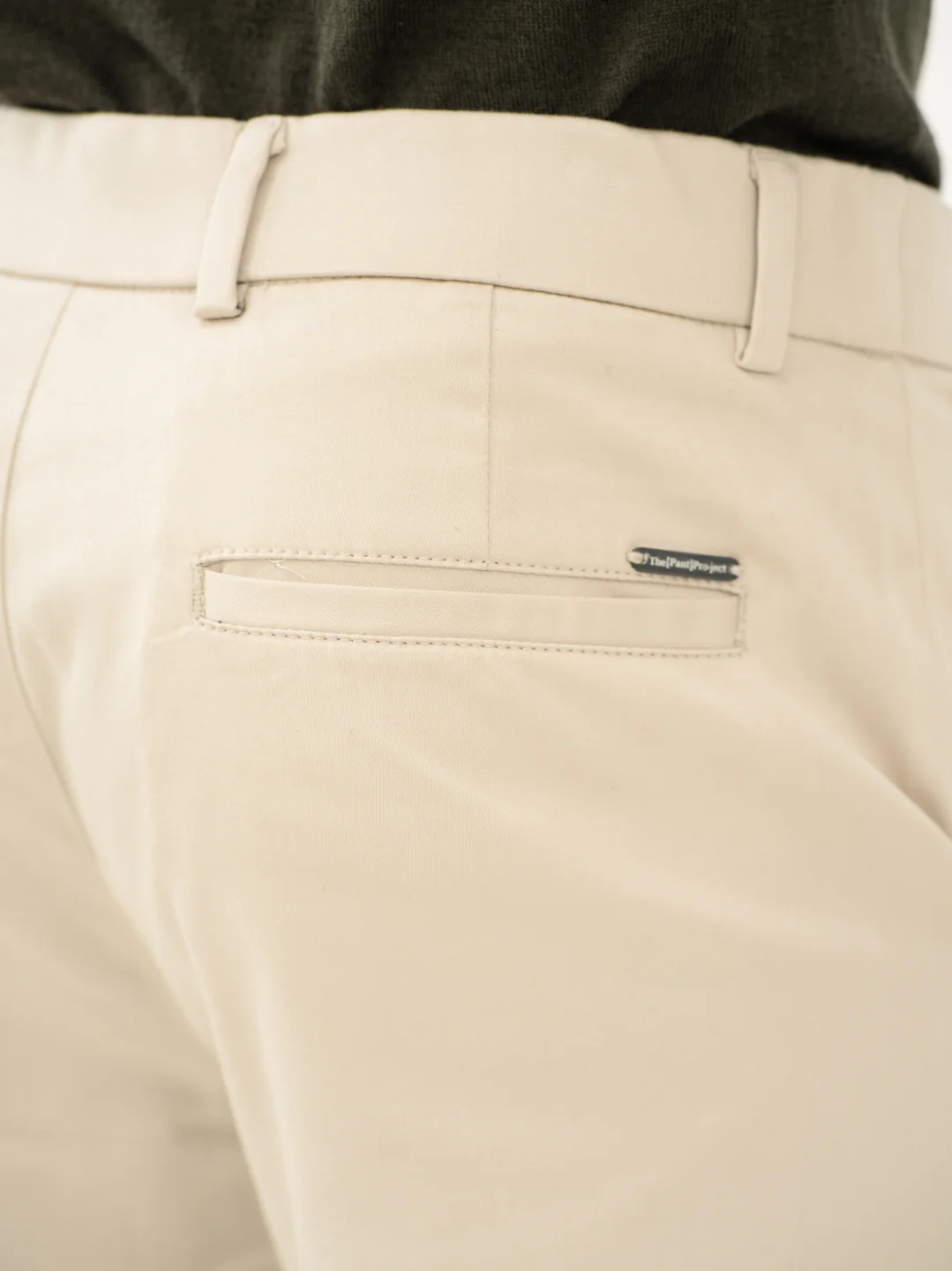 Weatherlock Cream Slim Fit Stretch Chinos - Image 5